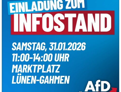 Infostand in Gahmen