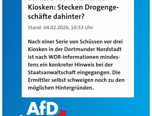 Schüsse vor Dortmunder Kiosk: stecken Drogengeschäfte dahinter?