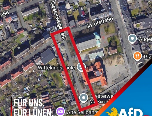 Verkehrssituation Diesterwegstraße in Brambauer