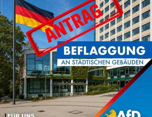 Beflaggung an öffentlichen Gebäuden